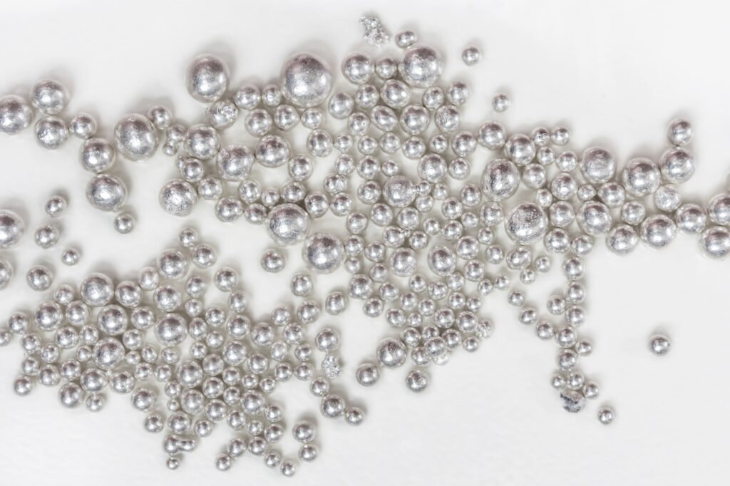 Image of silver granules